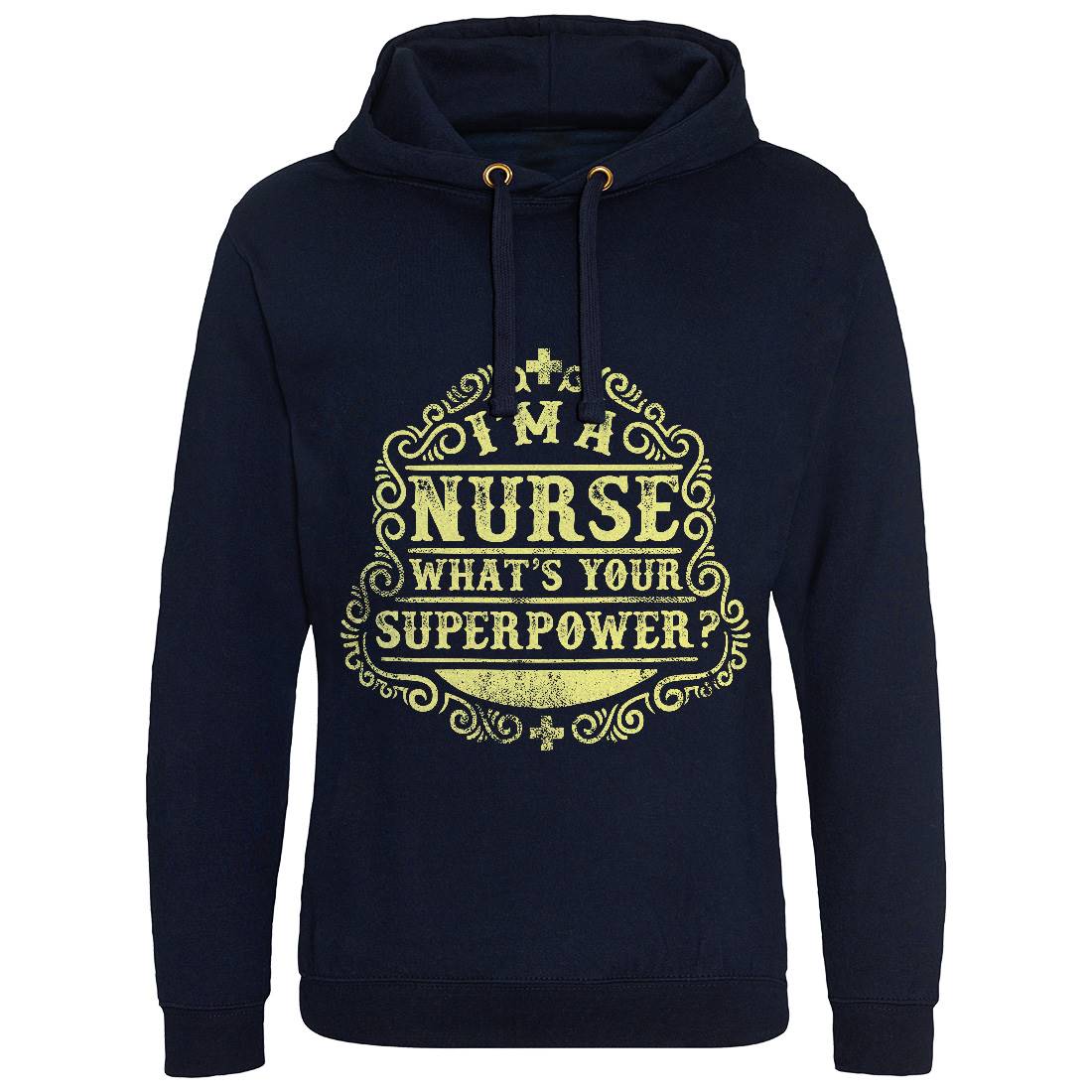 What&#39;s Your Superpower Mens Hoodie Without Pocket Work C996