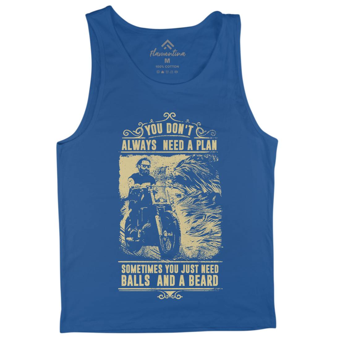 You Don&#39;t Always Need A Plain Mens Tank Top Vest Motorcycles C998