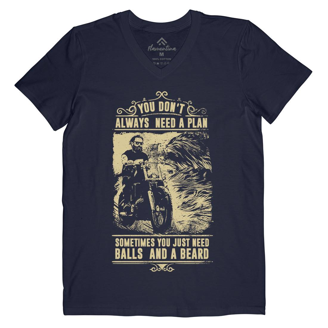 You Don&#39;t Always Need A Plain Mens V-Neck T-Shirt Motorcycles C998