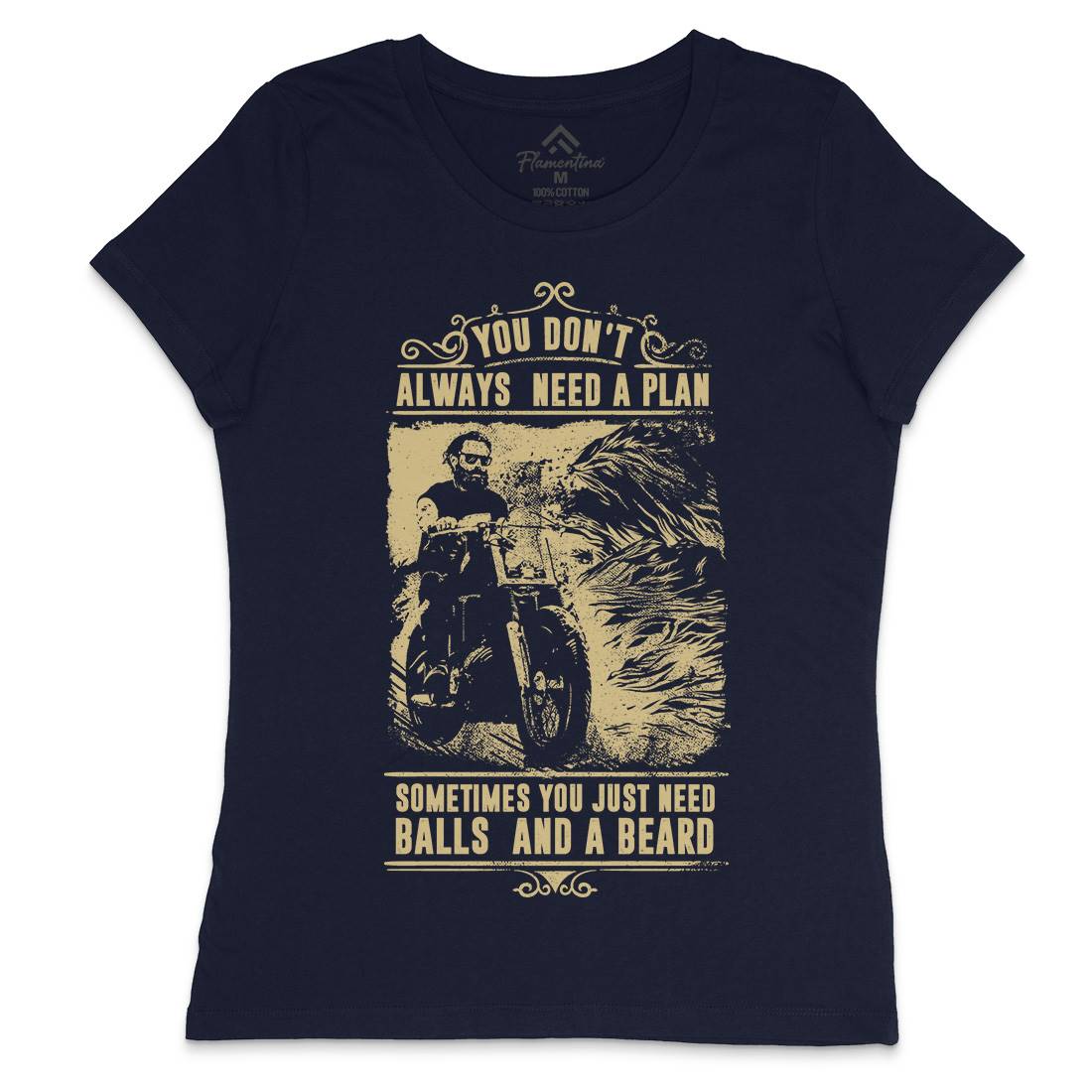 You Don&#39;t Always Need A Plain Womens Crew Neck T-Shirt Motorcycles C998