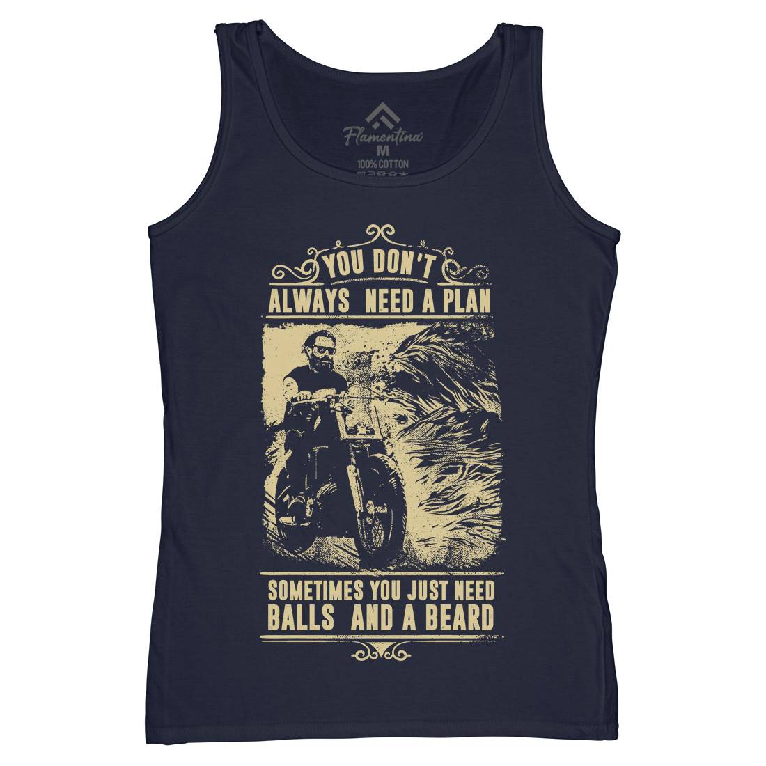 You Don&#39;t Always Need A Plain Womens Organic Tank Top Vest Motorcycles C998