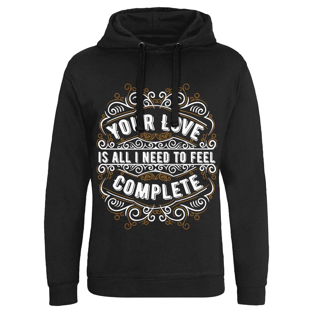 Your Love Mens Hoodie Without Pocket Quotes C999