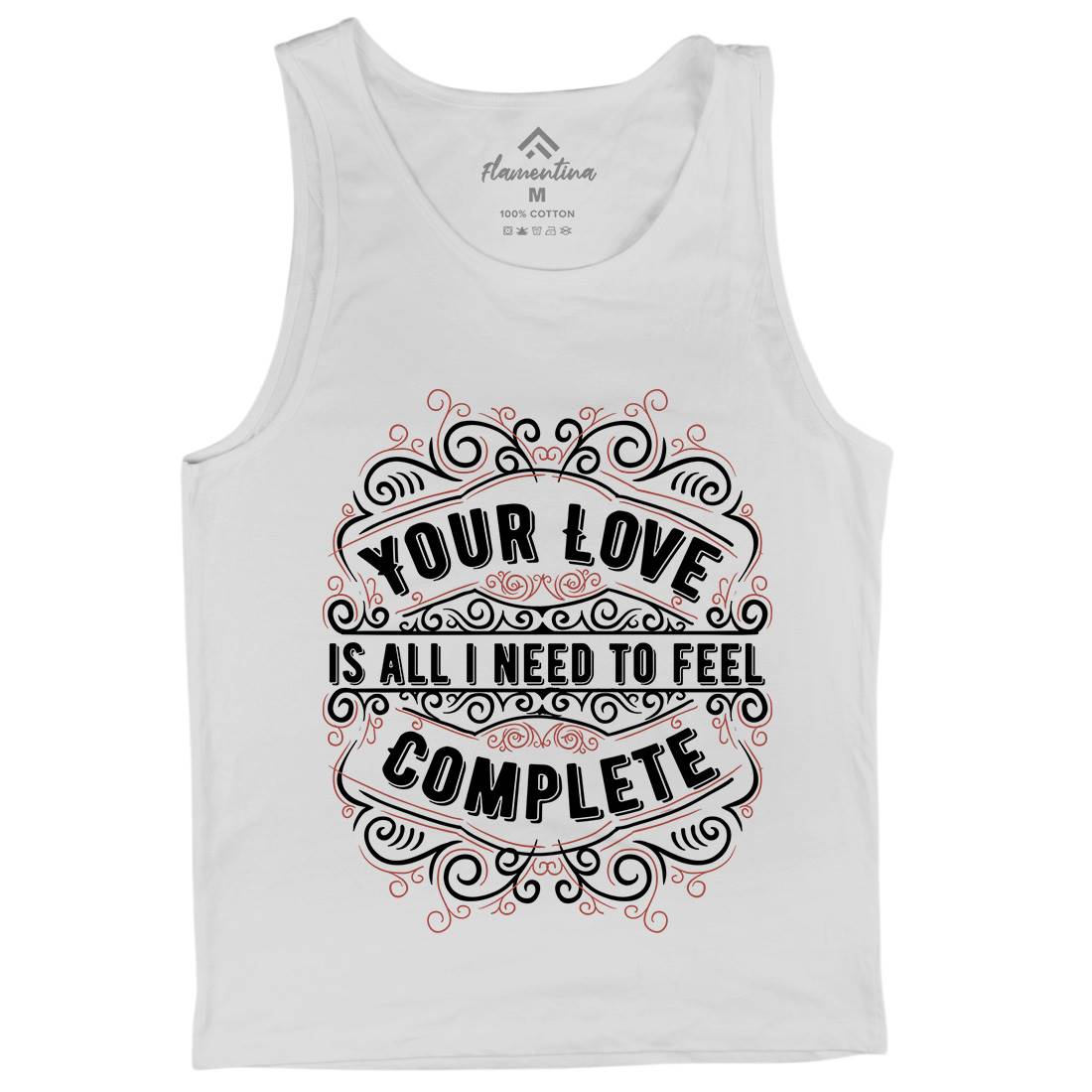 Your Love Mens Tank Top Vest Quotes C999