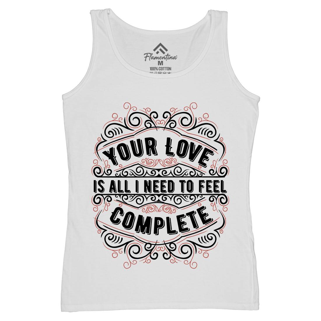 Your Love Womens Organic Tank Top Vest Quotes C999