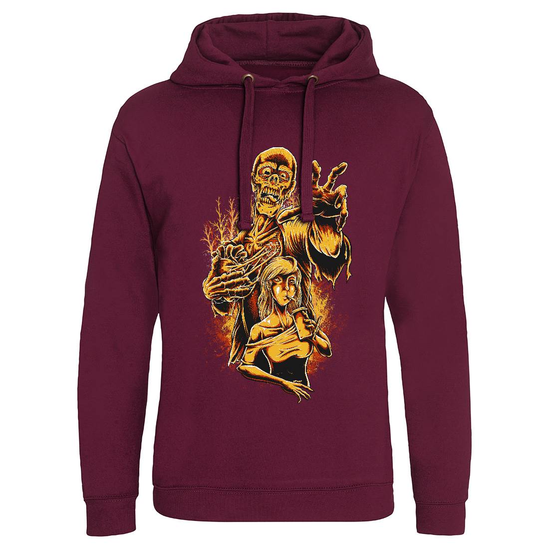 Zombie Love Mens Hoodie Without Pocket Horror D000