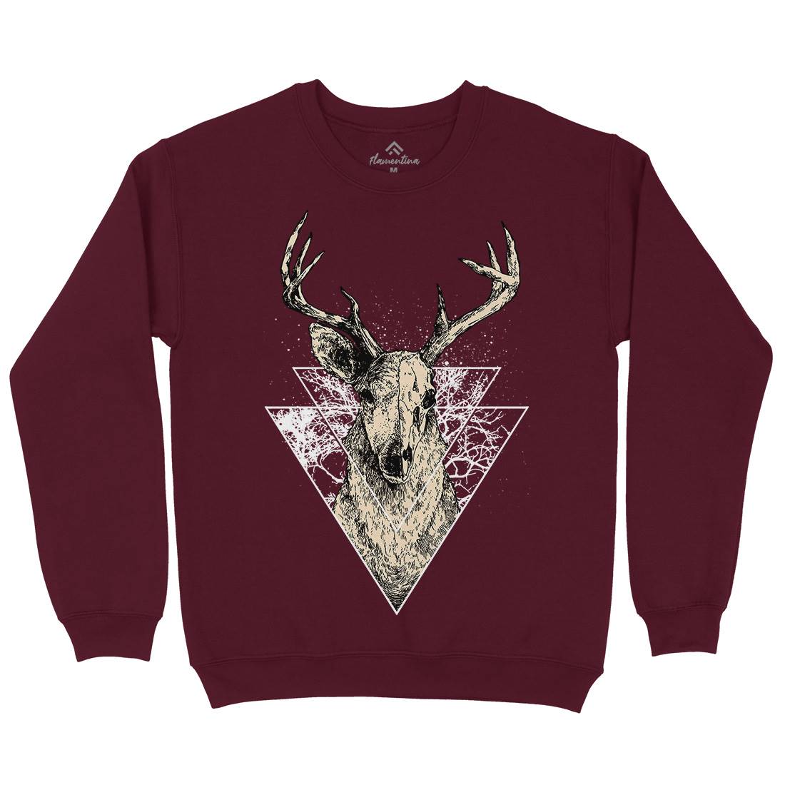 Deer Kids Crew Neck Sweatshirt Animals D023