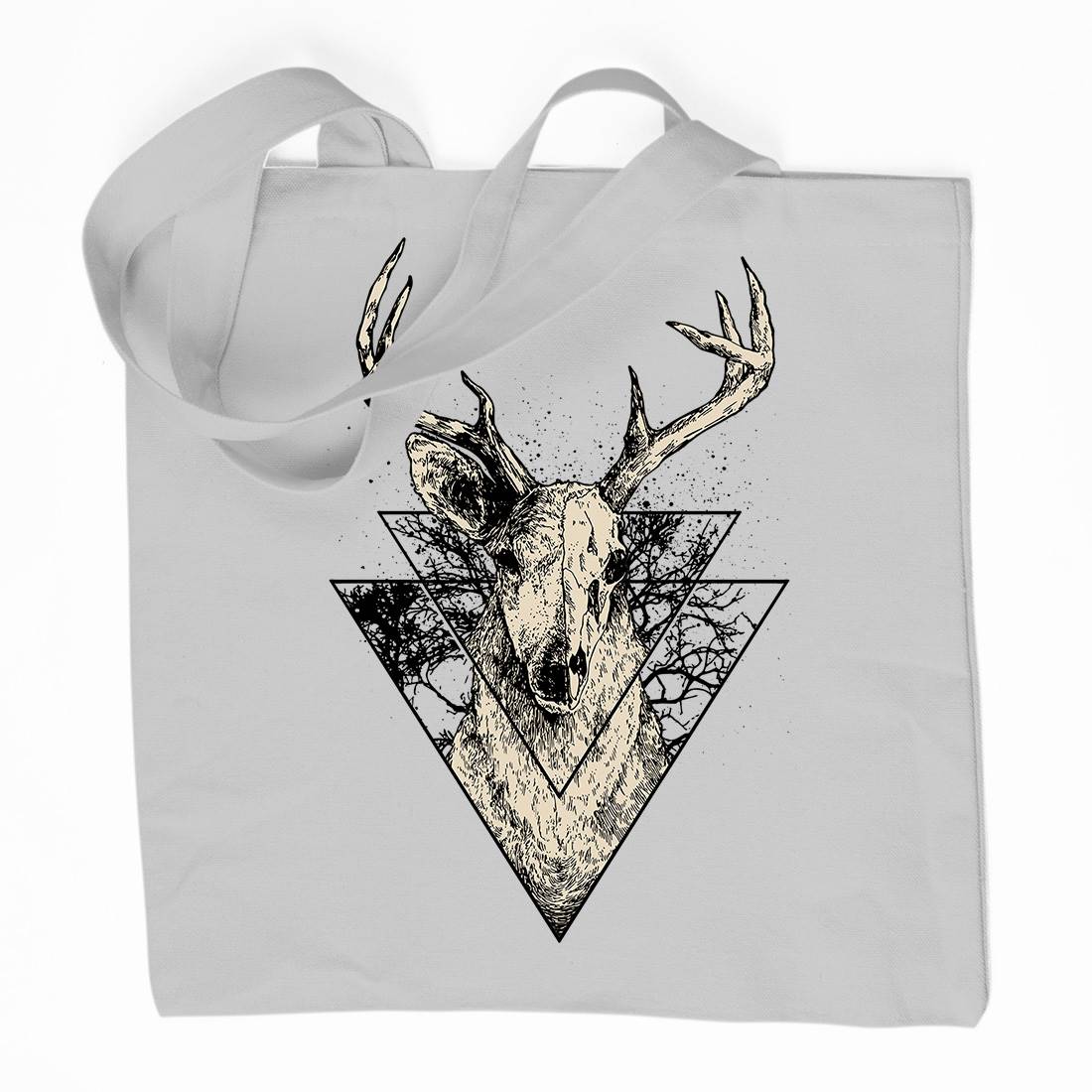 Deer Organic Premium Cotton Tote Bag Animals D023