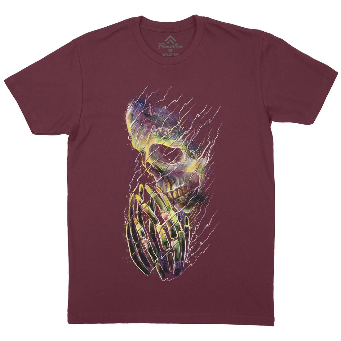 Dying Mens Crew Neck T-Shirt Art D026
