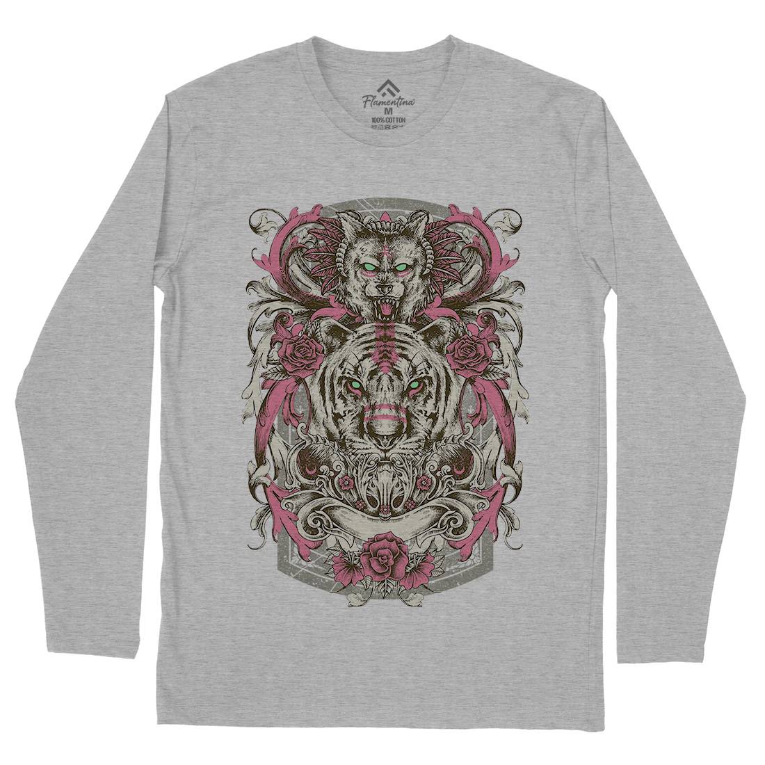 Greatness Of Nature Mens Long Sleeve T-Shirt Animals D036
