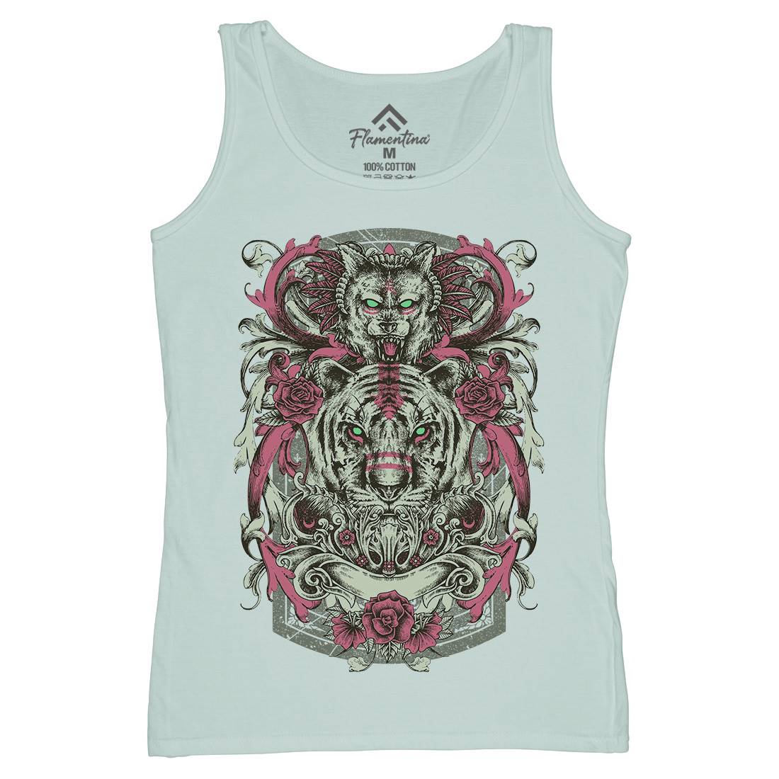 Greatness Of Nature Womens Organic Tank Top Vest Animals D036