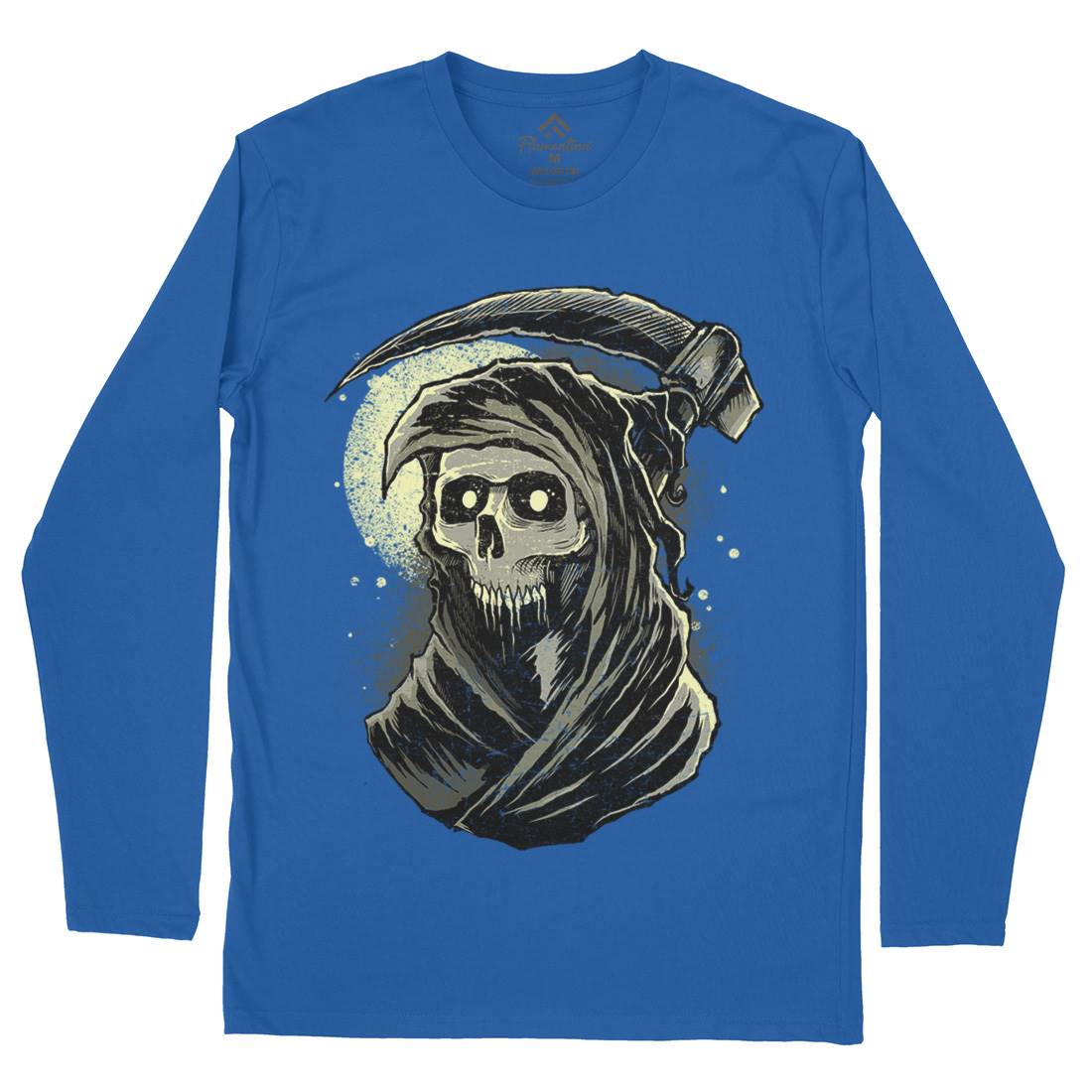 Grim Reaper Mens Long Sleeve T-Shirt Horror D039