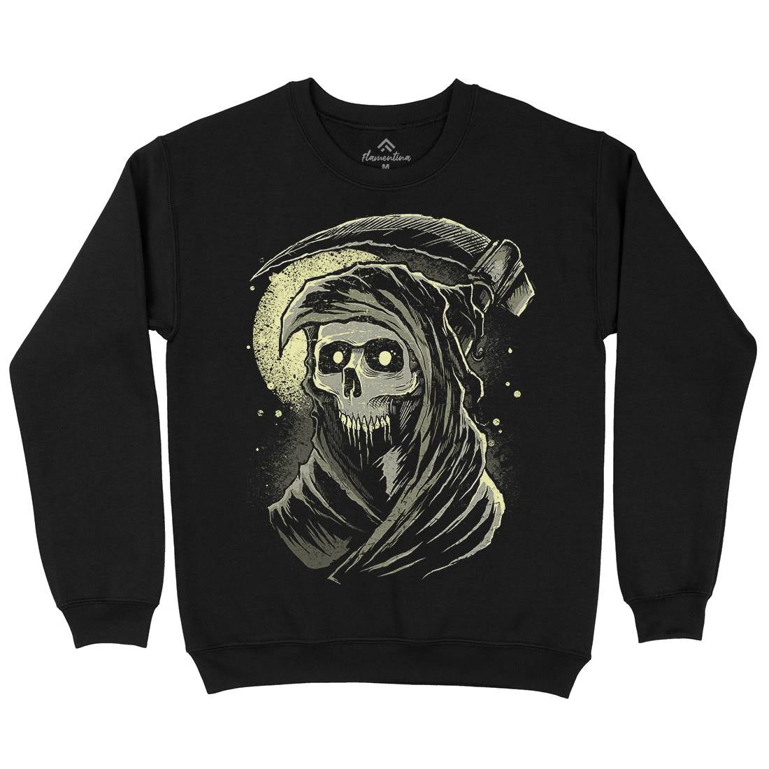 Grim Reaper Mens Crew Neck Sweatshirt Horror D039