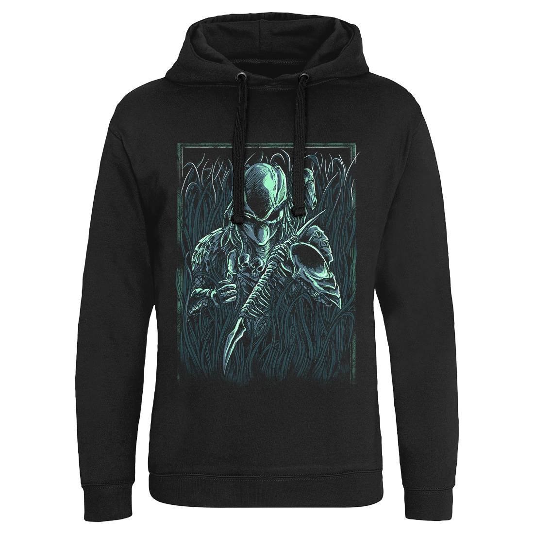 Hunter Mens Hoodie Without Pocket Horror D044