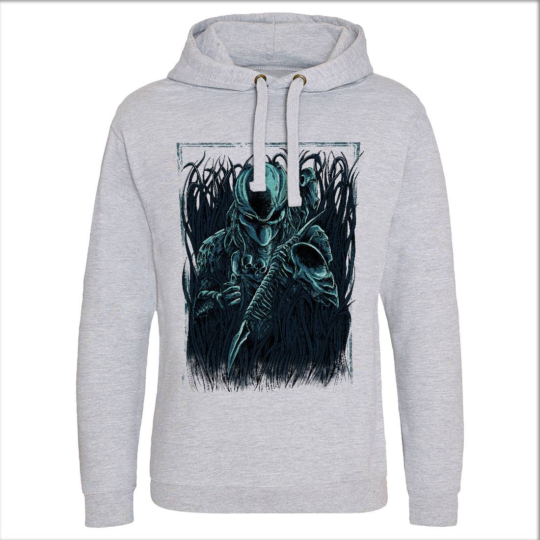 Hunter Mens Hoodie Without Pocket Horror D044