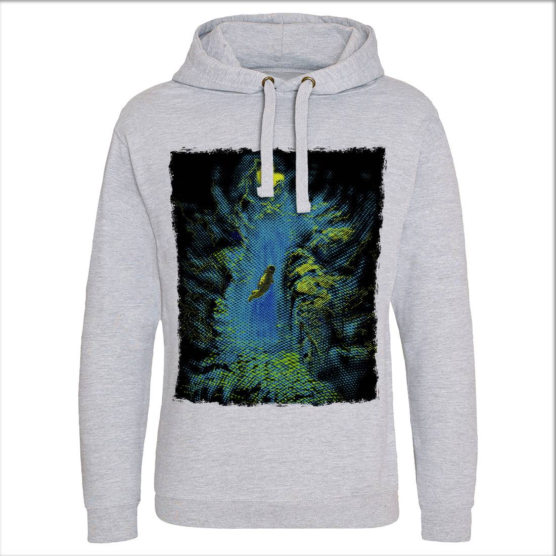 Inner Depth Mens Hoodie Without Pocket Navy D045