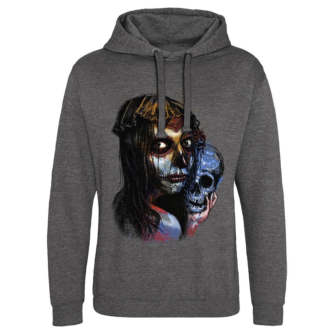 Death Girl Mens Hoodie Without Pocket Horror D052