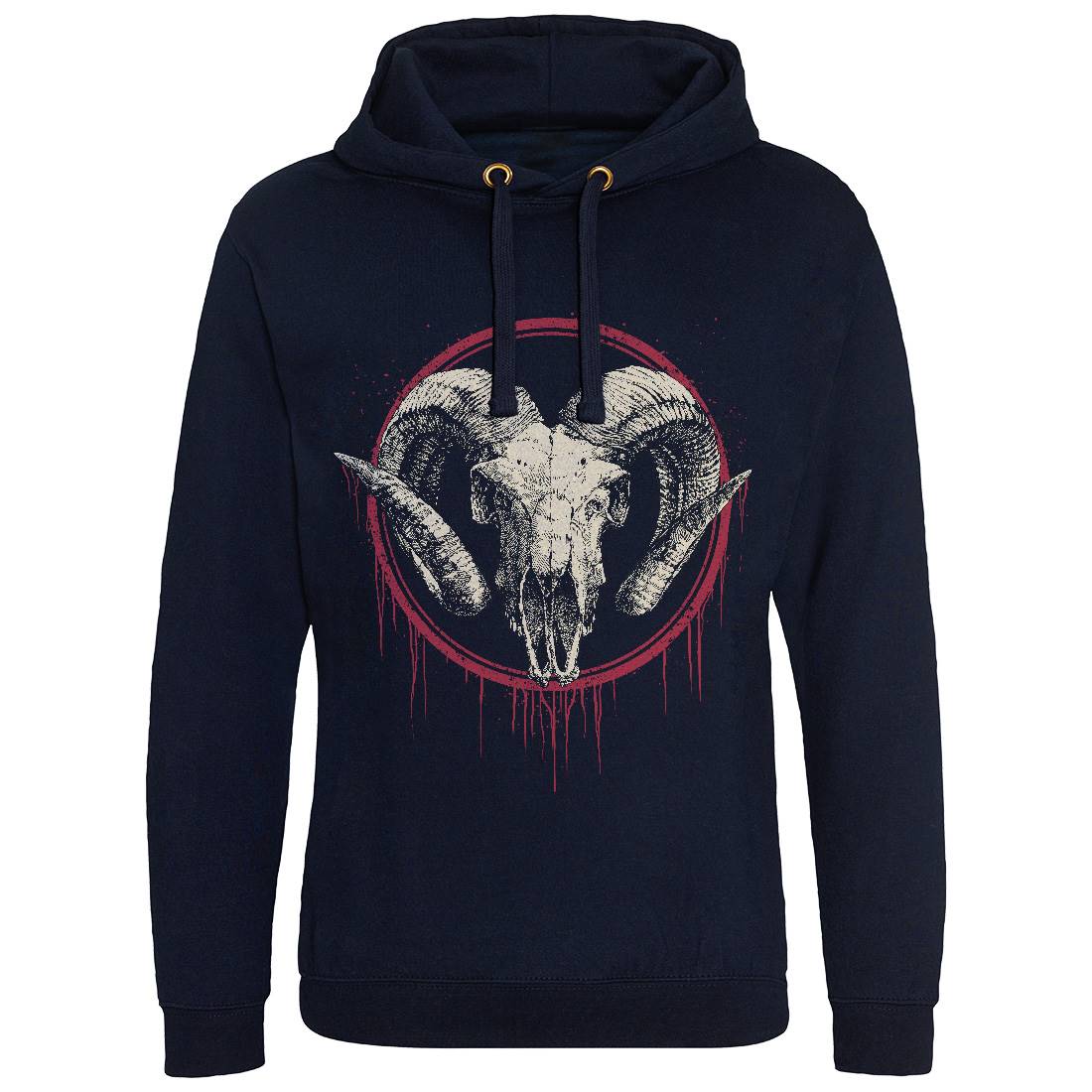 Lamb Mens Hoodie Without Pocket Horror D054