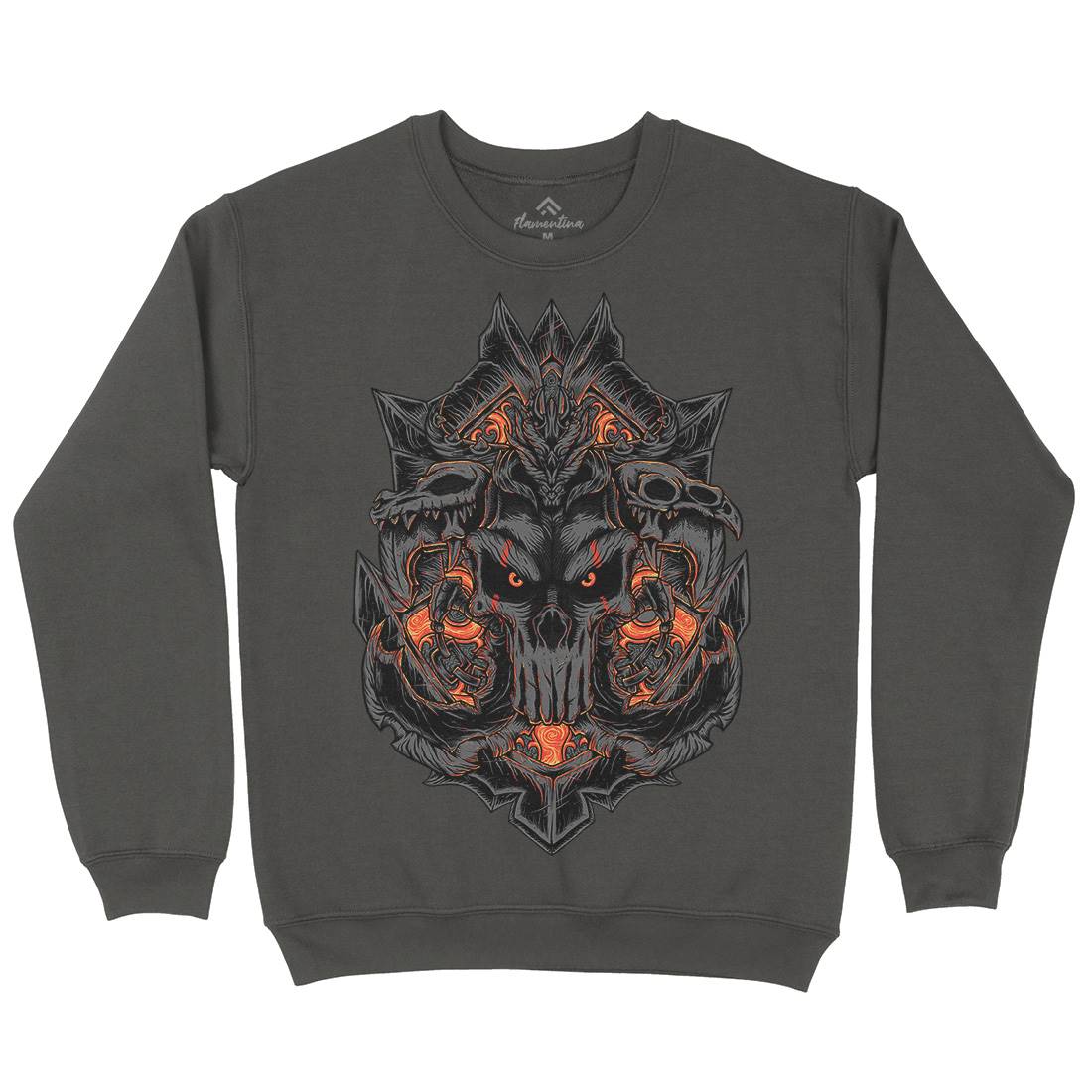 Mask War Kids Crew Neck Sweatshirt Horror D058