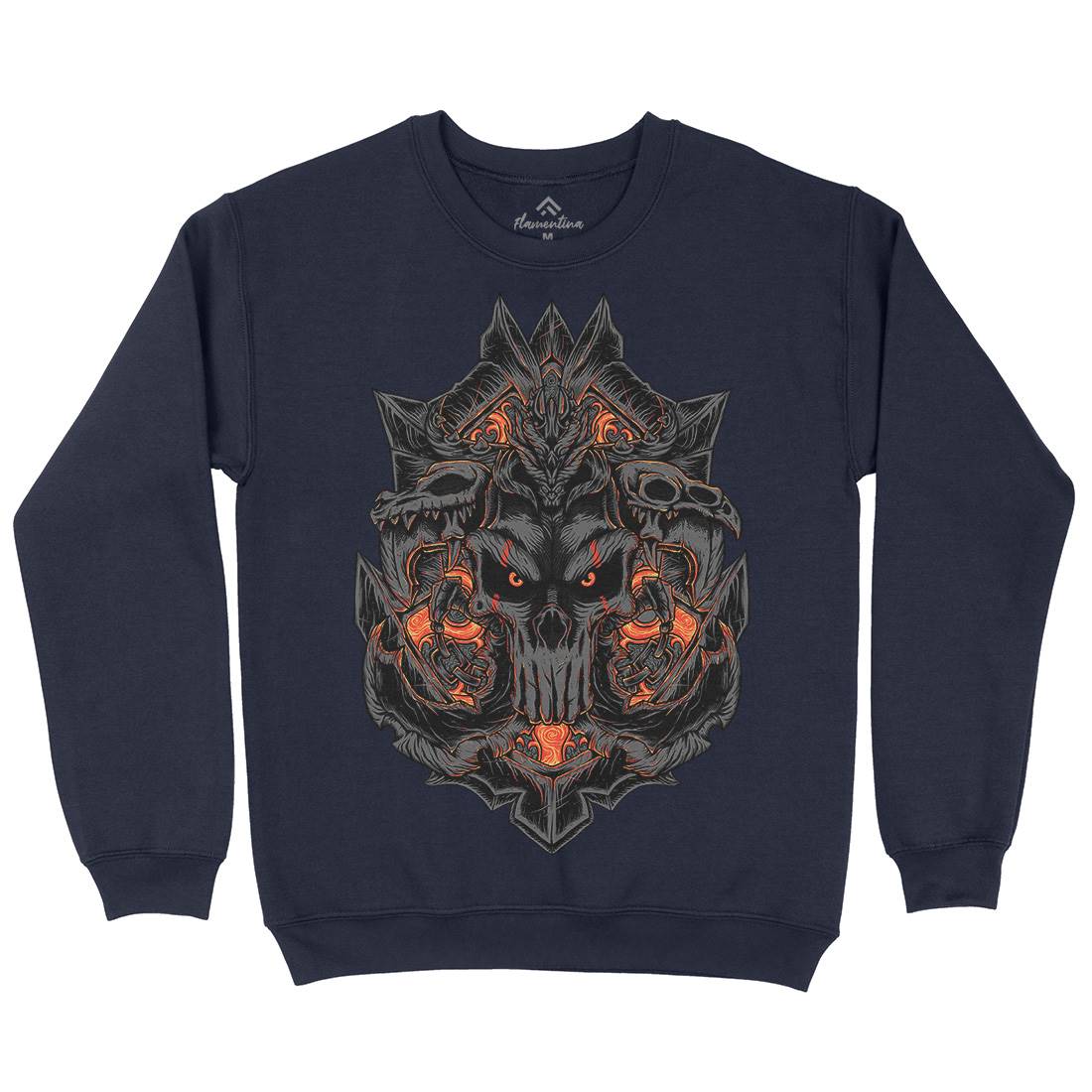 Mask War Kids Crew Neck Sweatshirt Horror D058