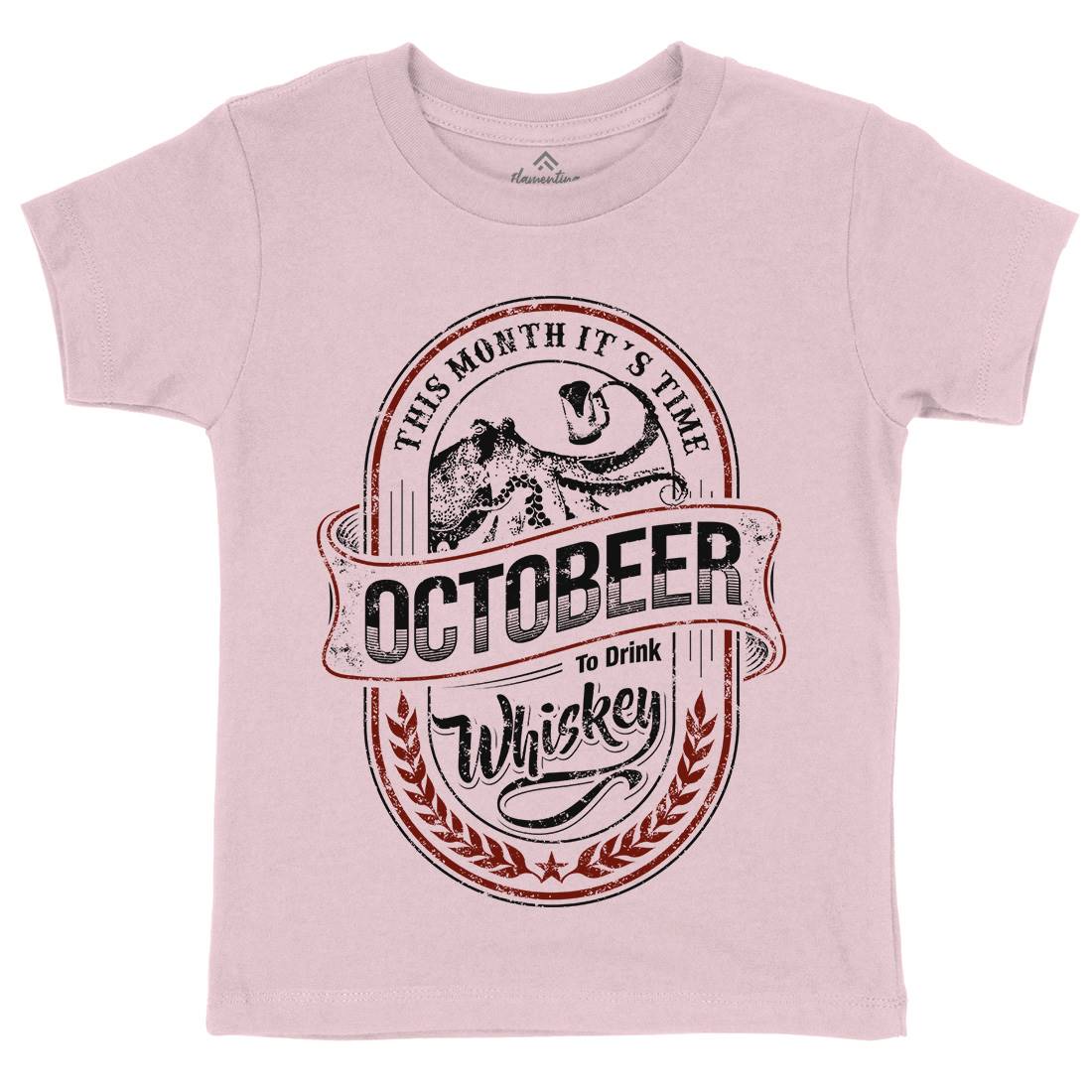Octobeer Kids Crew Neck T-Shirt Drinks D061