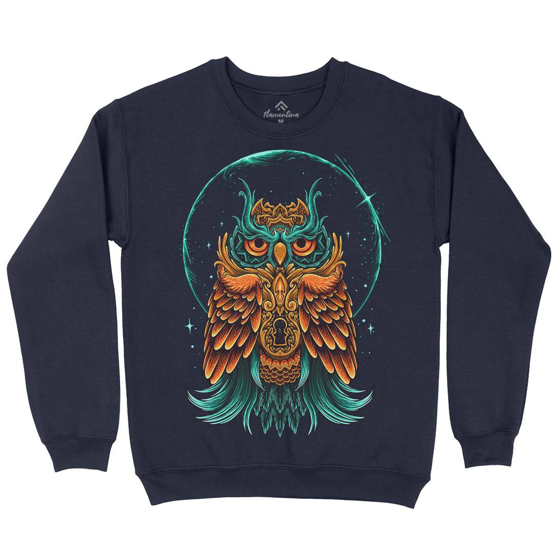 Owl Kids Crew Neck Sweatshirt Animals D064