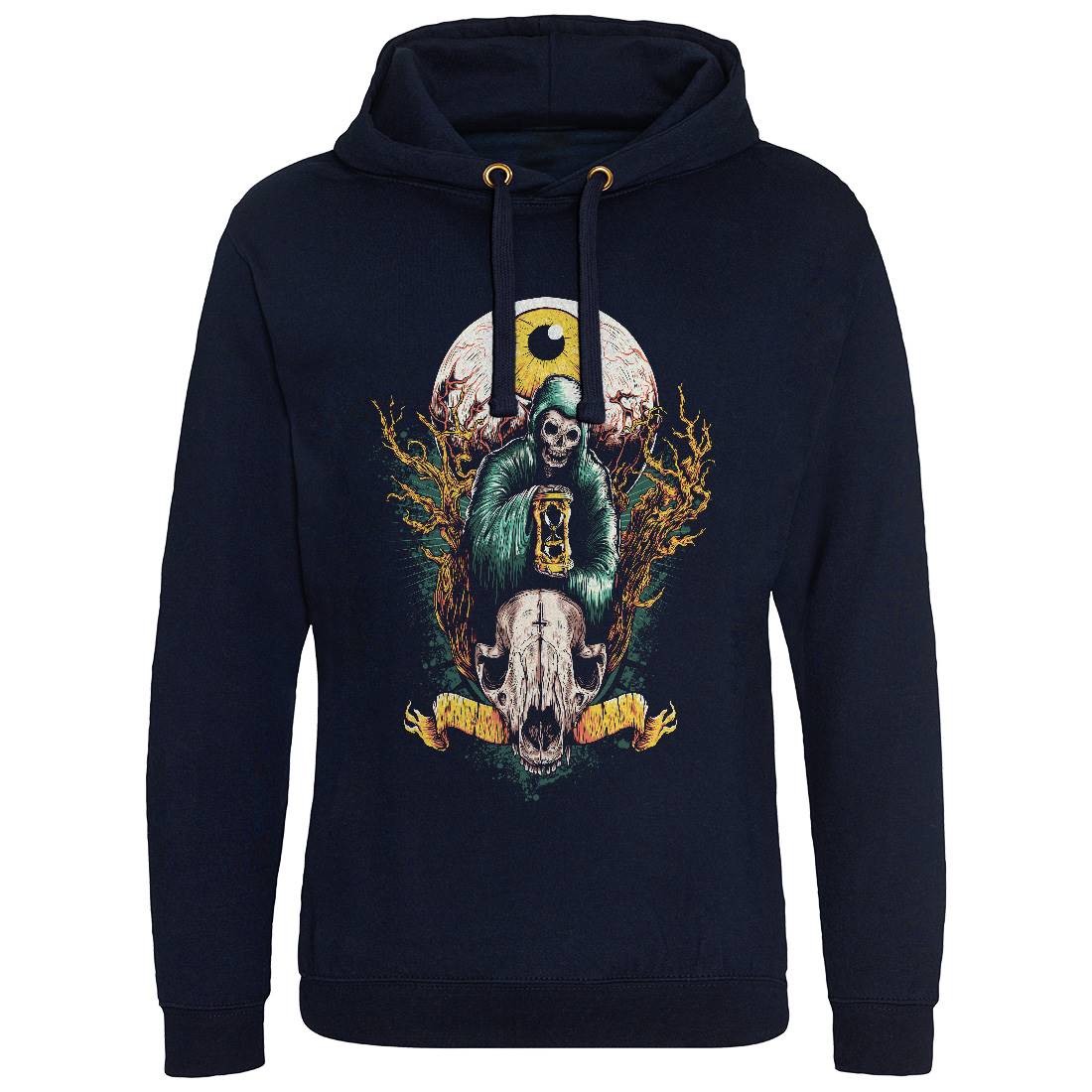 Reaper Eye Mens Hoodie Without Pocket Horror D069