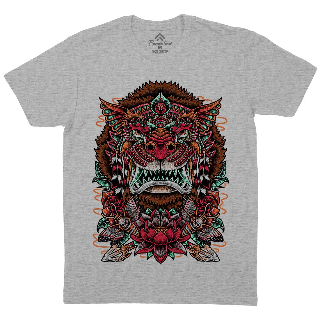 Rise Of Lion Mens Crew Neck T-Shirt Animals D071