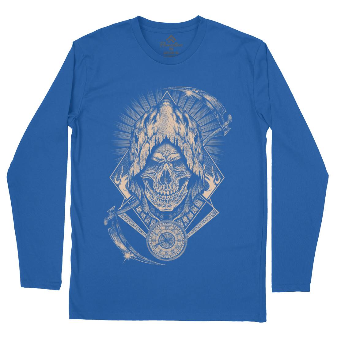 Your Time Has Arrived Mens Long Sleeve T-Shirt Horror D099