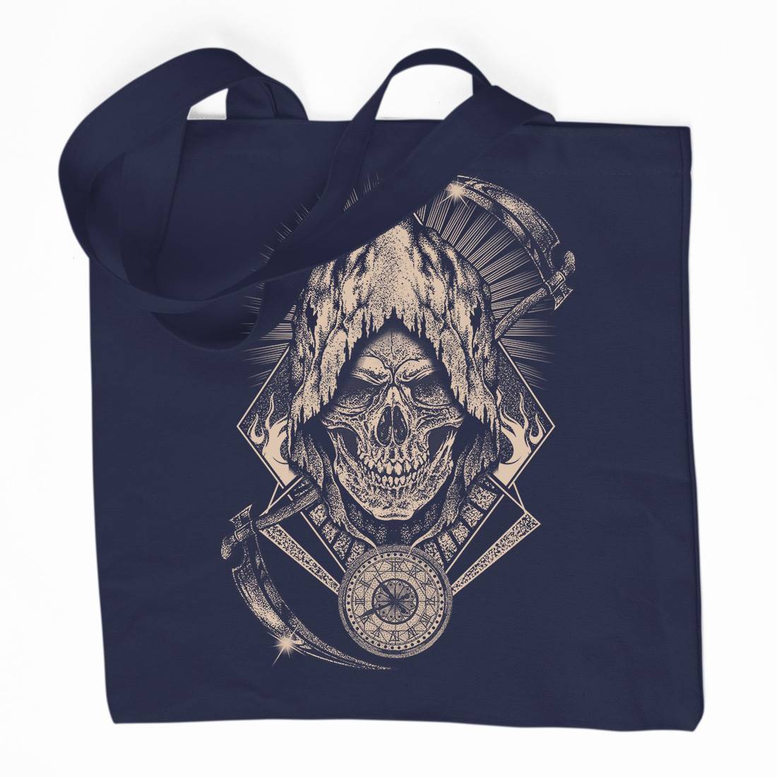 Your Time Has Arrived Organic Premium Cotton Tote Bag Horror D099