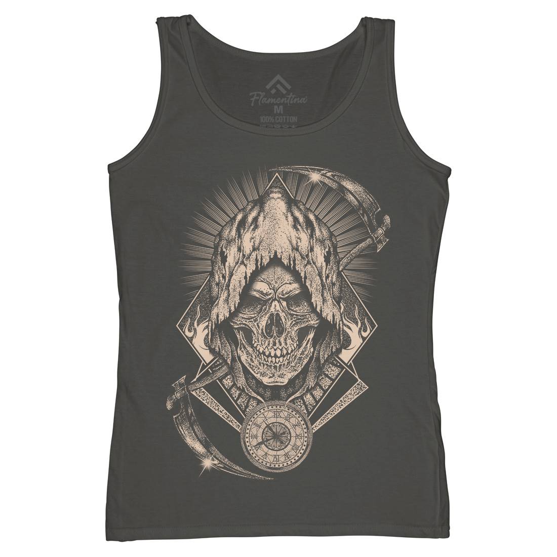 Your Time Has Arrived Womens Organic Tank Top Vest Horror D099