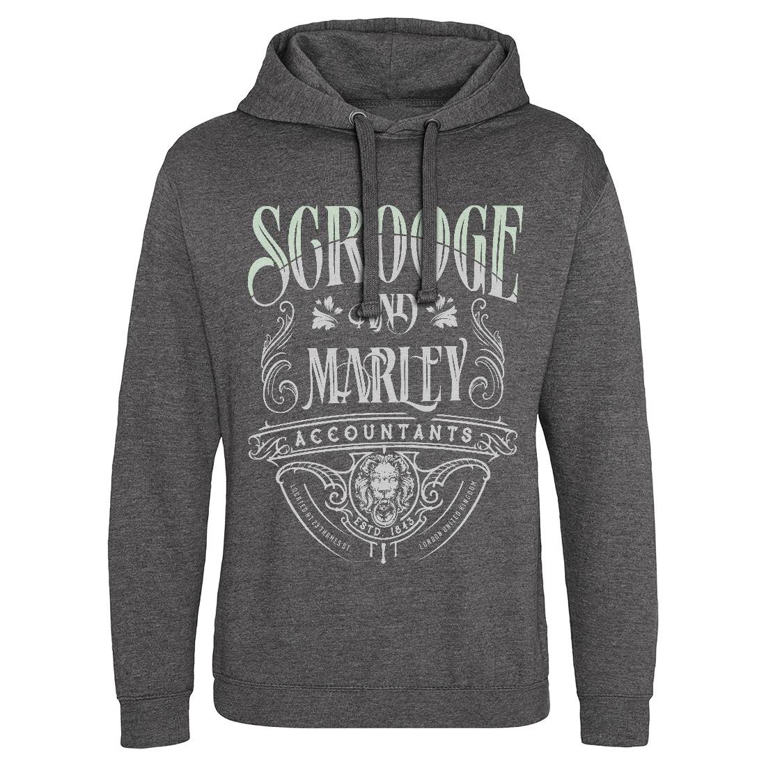 Scrooge And Marley Mens Hoodie Without Pocket Christmas D100