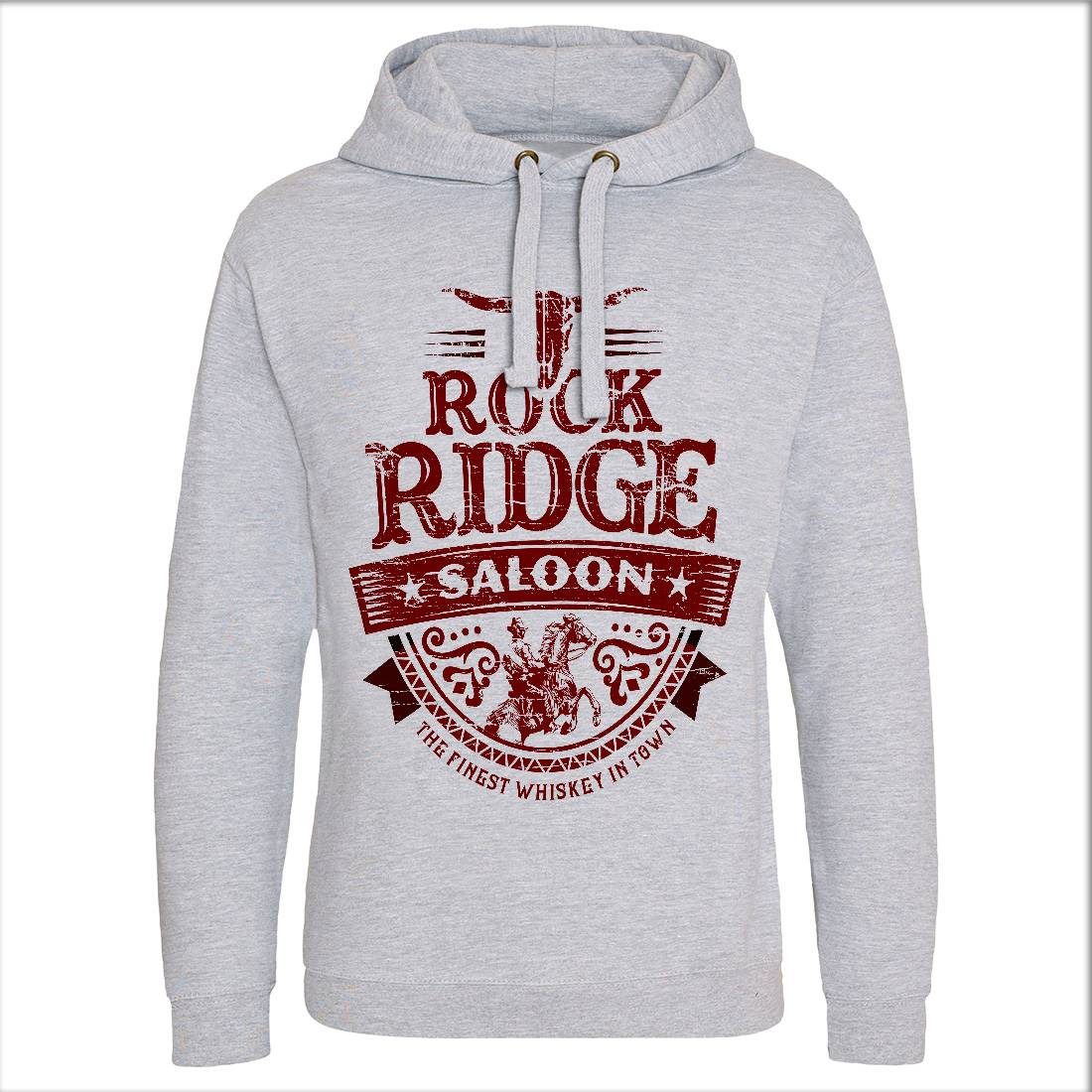 Rock Ridge Saloon Mens Hoodie Without Pocket Music D101