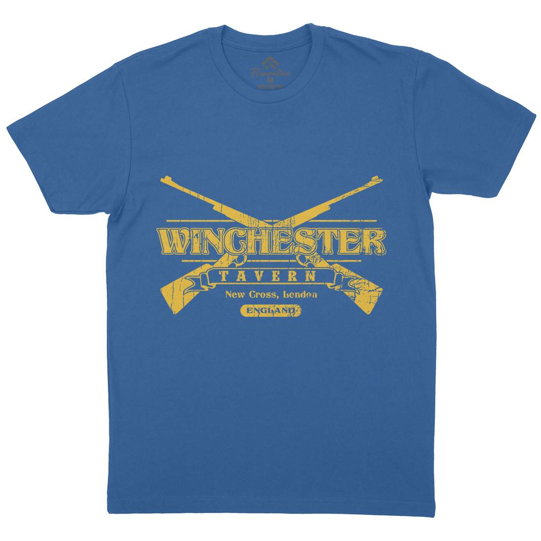 Winchester Tavern Mens Crew Neck T-Shirt Horror D102