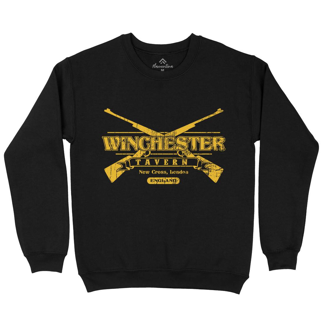 Winchester Tavern Mens Crew Neck Sweatshirt Horror D102
