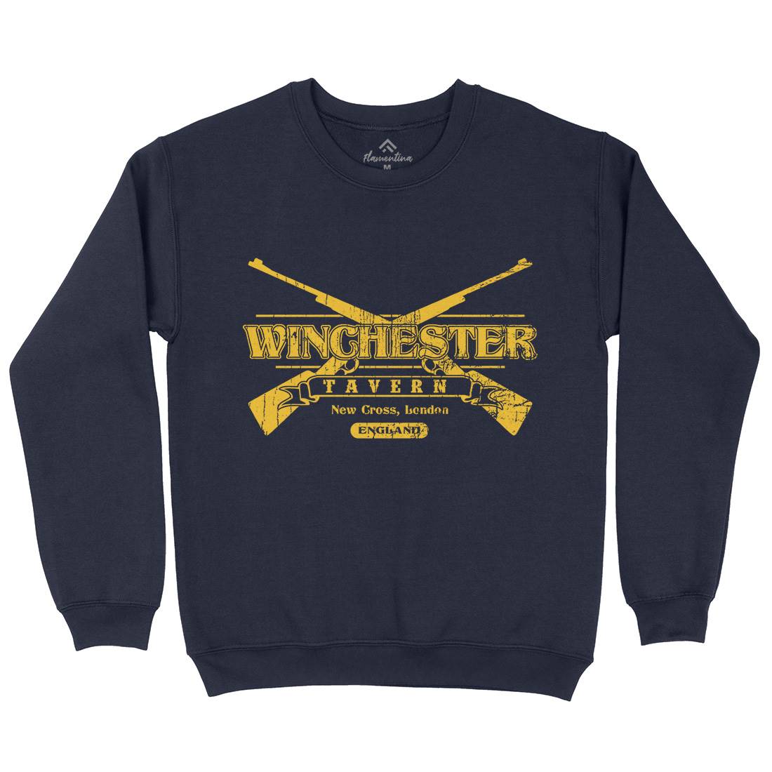 Winchester Tavern Mens Crew Neck Sweatshirt Horror D102