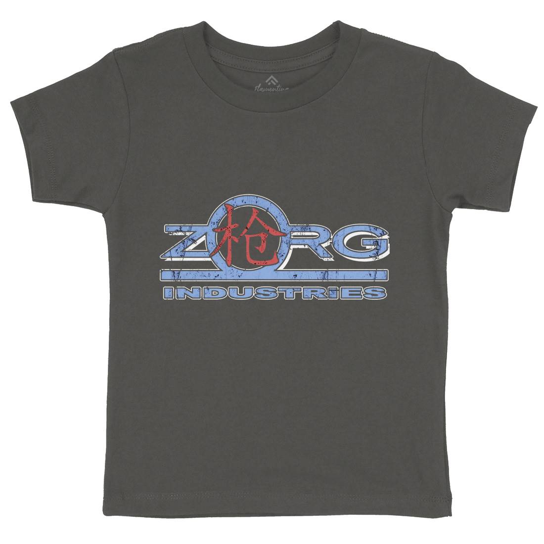 Zorg Ind Kids Crew Neck T-Shirt Space D105