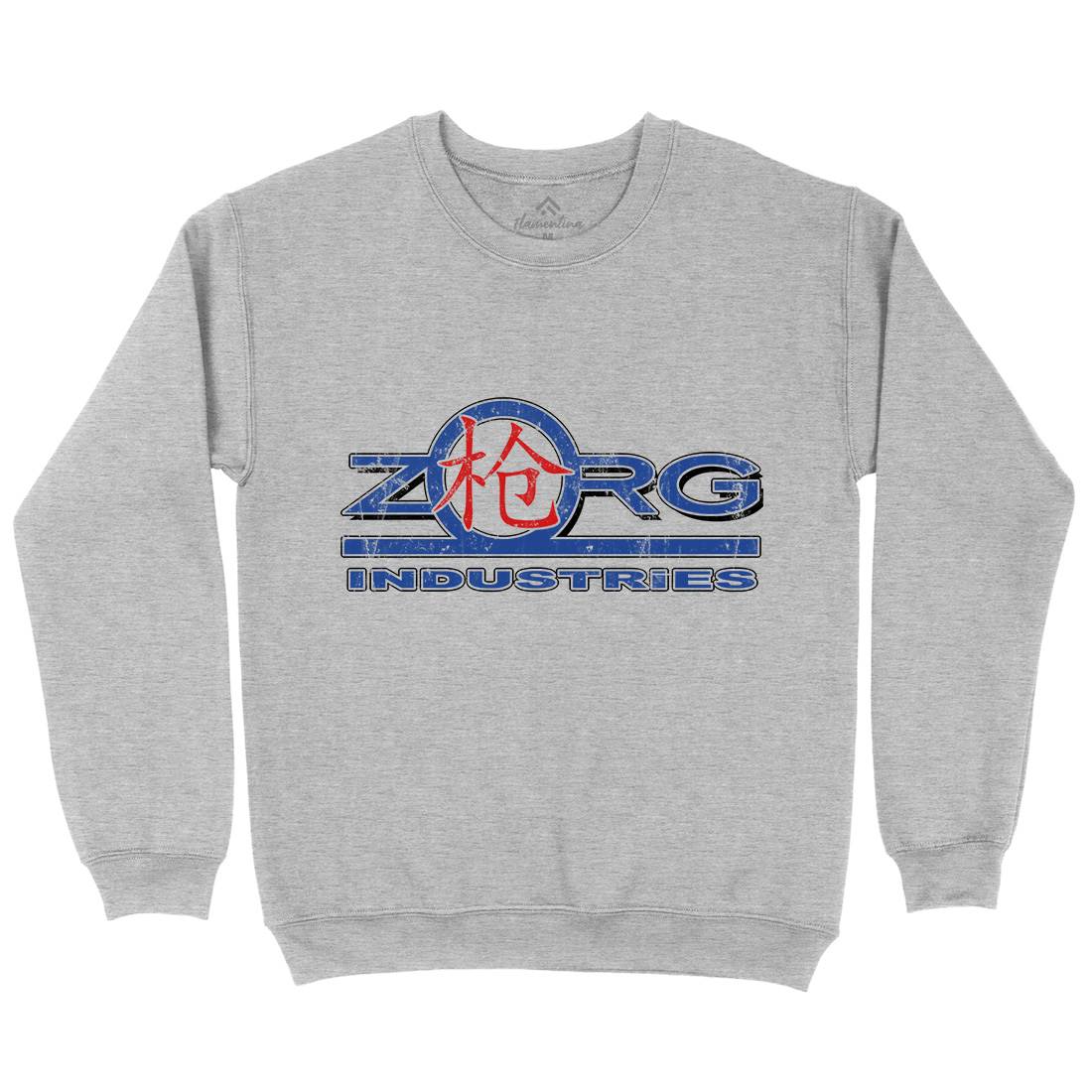 Zorg Ind Kids Crew Neck Sweatshirt Space D105
