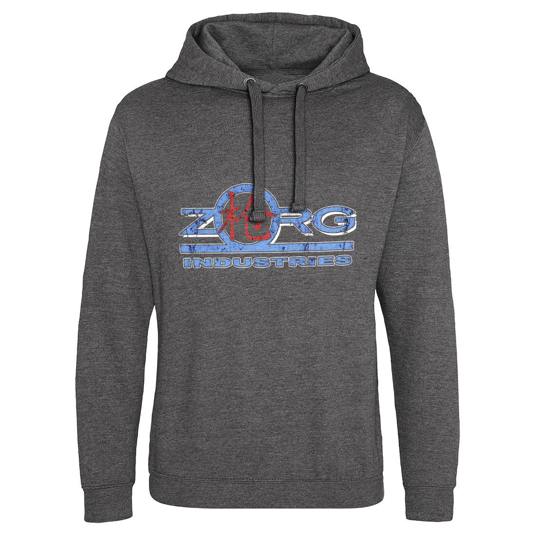 Zorg Ind Mens Hoodie Without Pocket Space D105