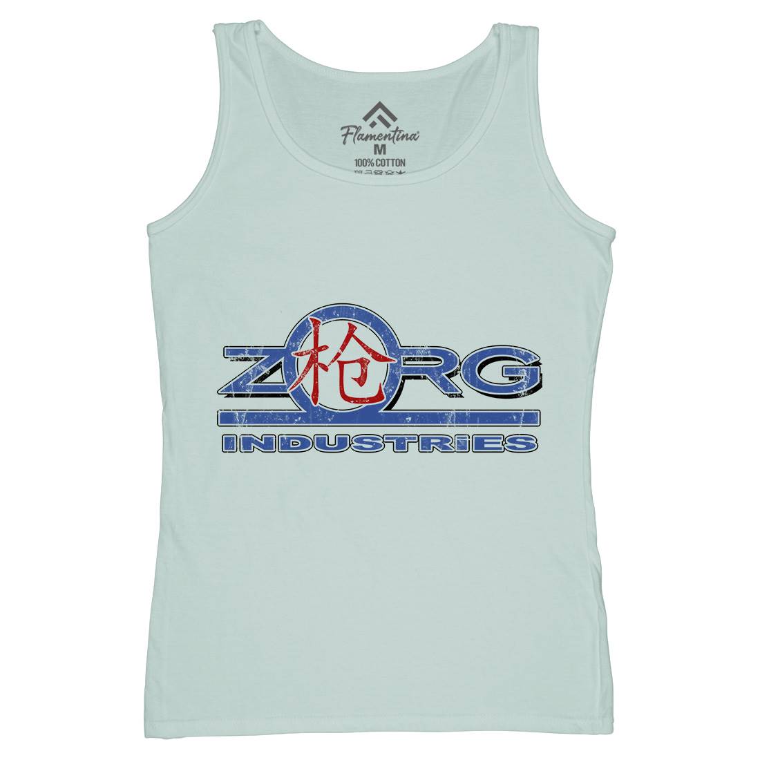 Zorg Ind Womens Organic Tank Top Vest Space D105