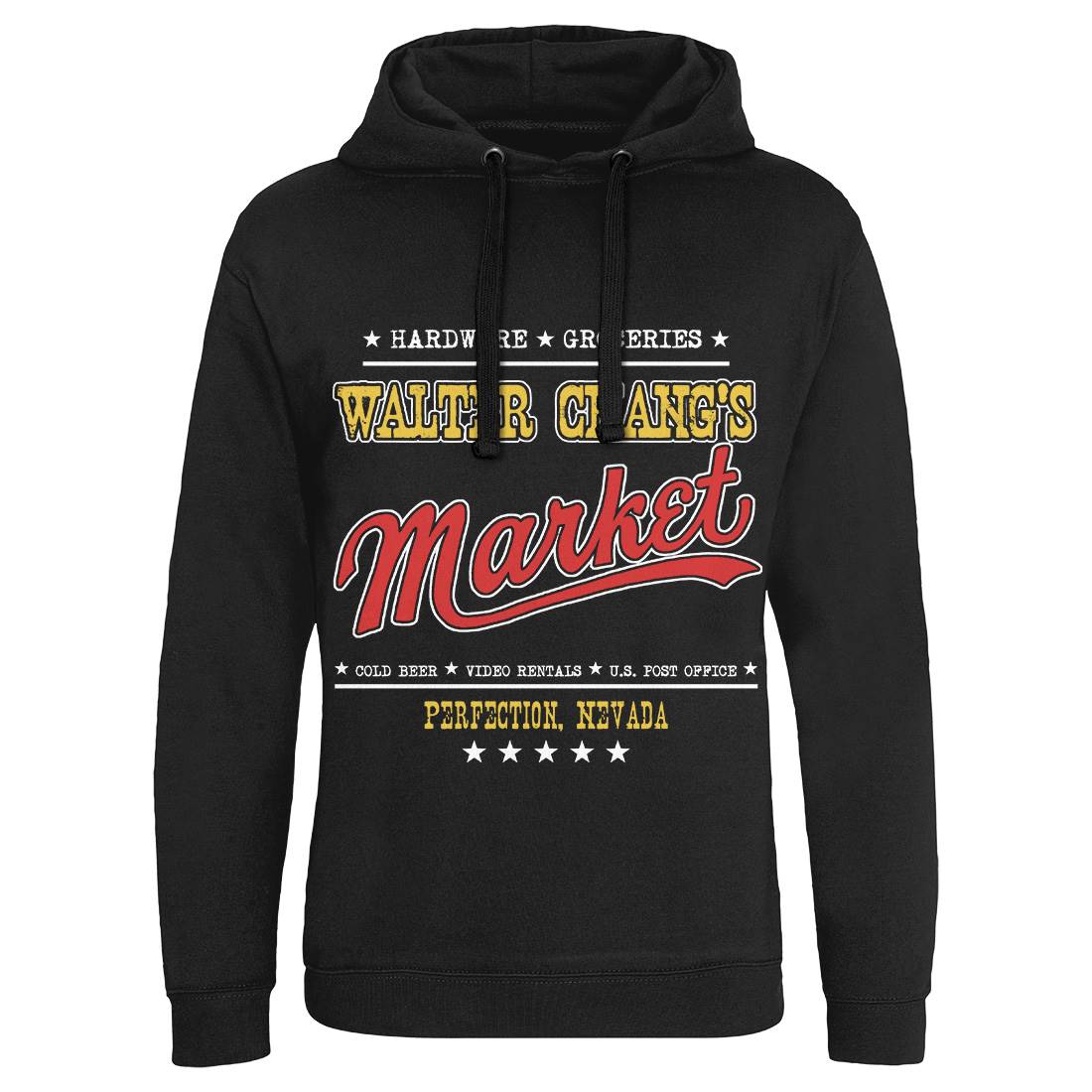 Walter Changs Market Mens Hoodie Without Pocket Horror D106
