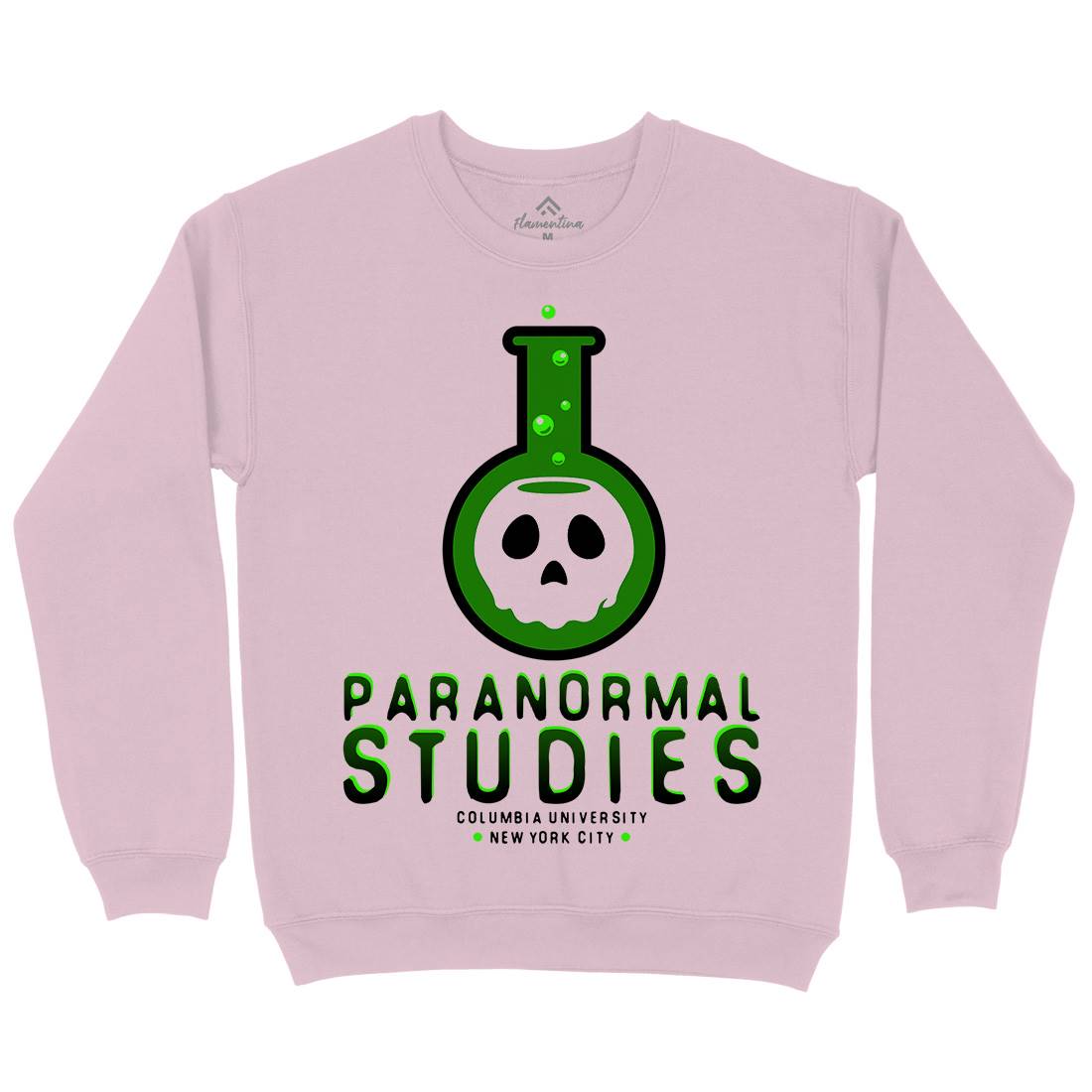 Paranormal Studies Kids Crew Neck Sweatshirt Space D108