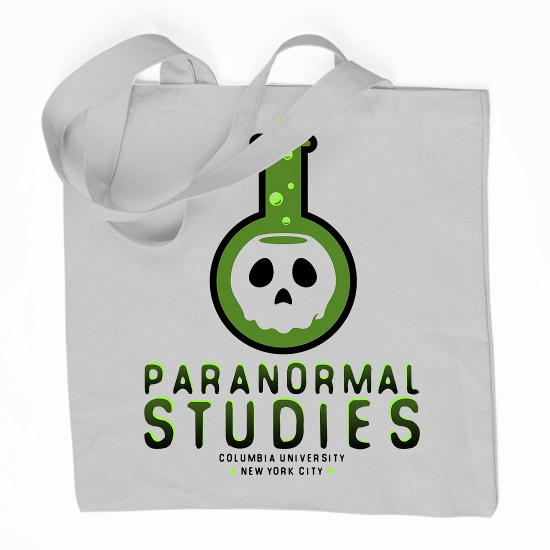 Paranormal Studies Organic Premium Cotton Tote Bag Space D108