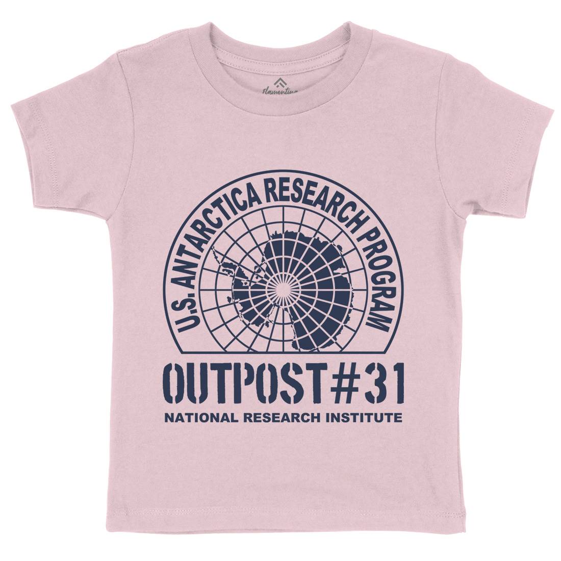 Outpost 31 Kids Crew Neck T-Shirt Horror D111