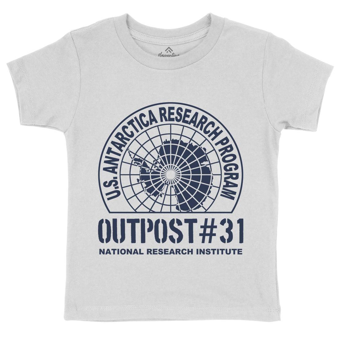 Outpost 31 Kids Crew Neck T-Shirt Horror D111
