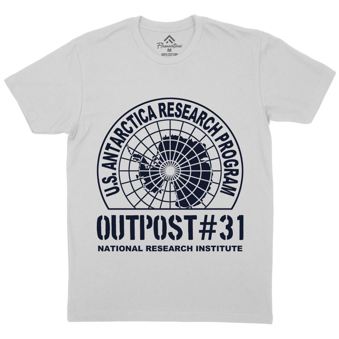 Outpost 31 Mens Crew Neck T-Shirt Horror D111