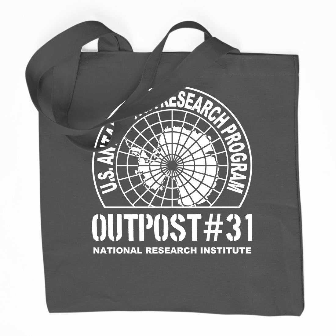 Outpost 31 Organic Premium Cotton Tote Bag Horror D111