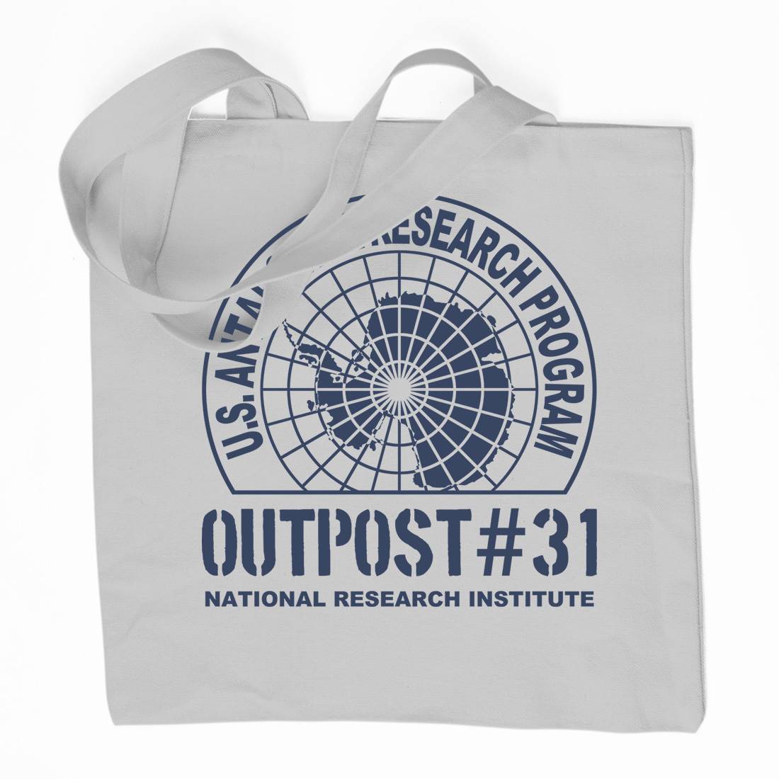 Outpost 31 Organic Premium Cotton Tote Bag Horror D111