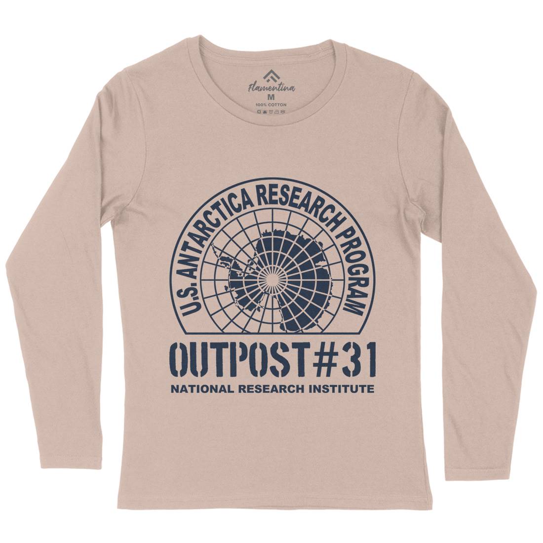 Outpost 31 Womens Long Sleeve T-Shirt Horror D111