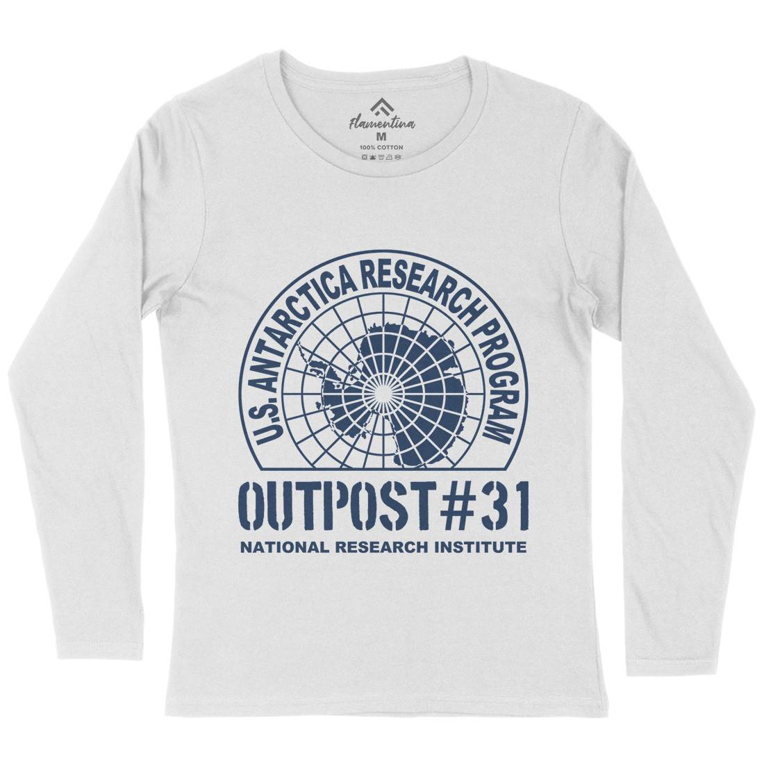 Outpost 31 Womens Long Sleeve T-Shirt Horror D111