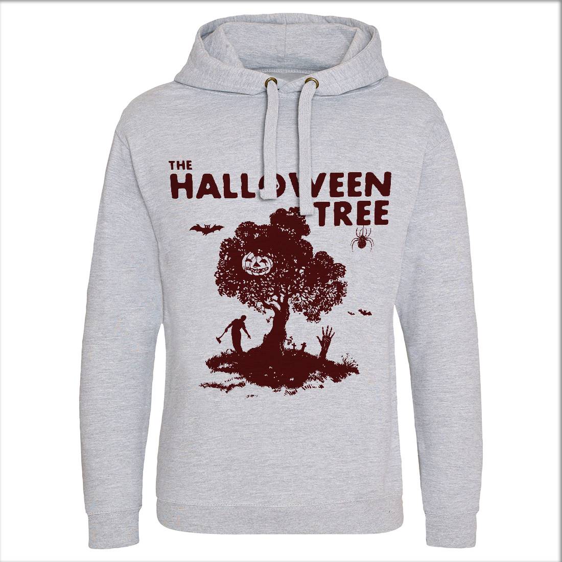 Halloween Tree Mens Hoodie Without Pocket Horror D112